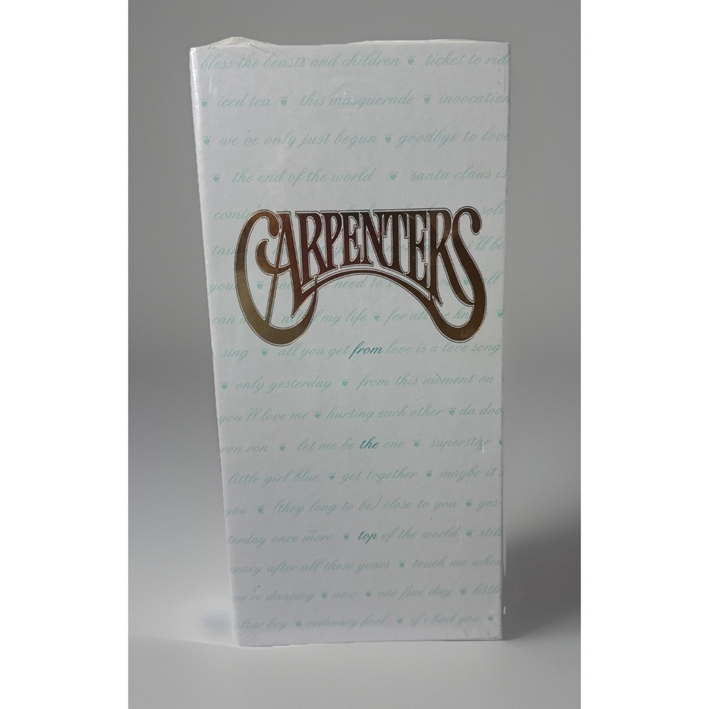 1991 Carpenters From The Top 4 Audio CD Boxed Set W/inserts A&M BMG New ~ FLAW